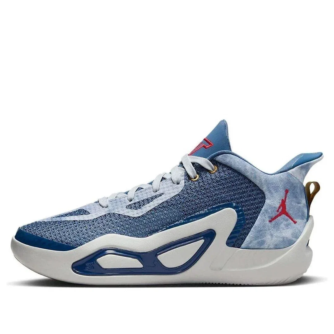 Детские баскетбольные кроссовки Air Jordan Tatum 'Denim' DX5359, синие HTAT54 — фото 2