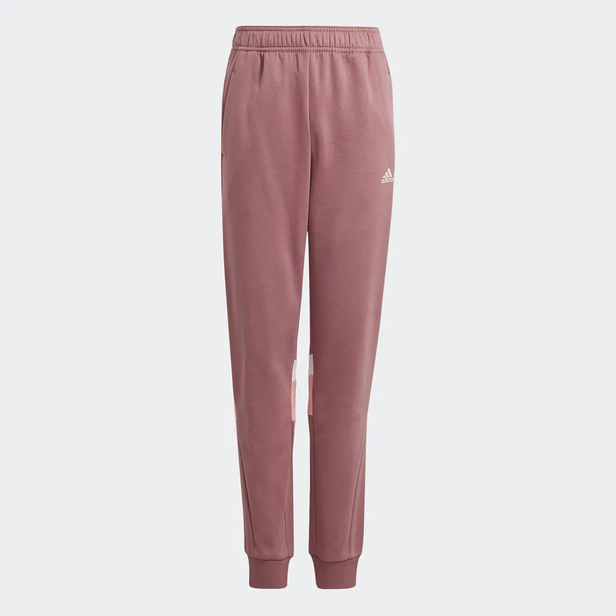 

Tiberio Colorblock Флис, 3 полоски Брюки для мальчиков Adidas, красный