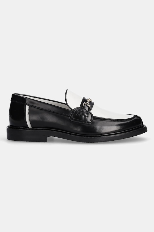 Кожаные мокасины Loafer Polido Filling Pieces, черный — фото 2
