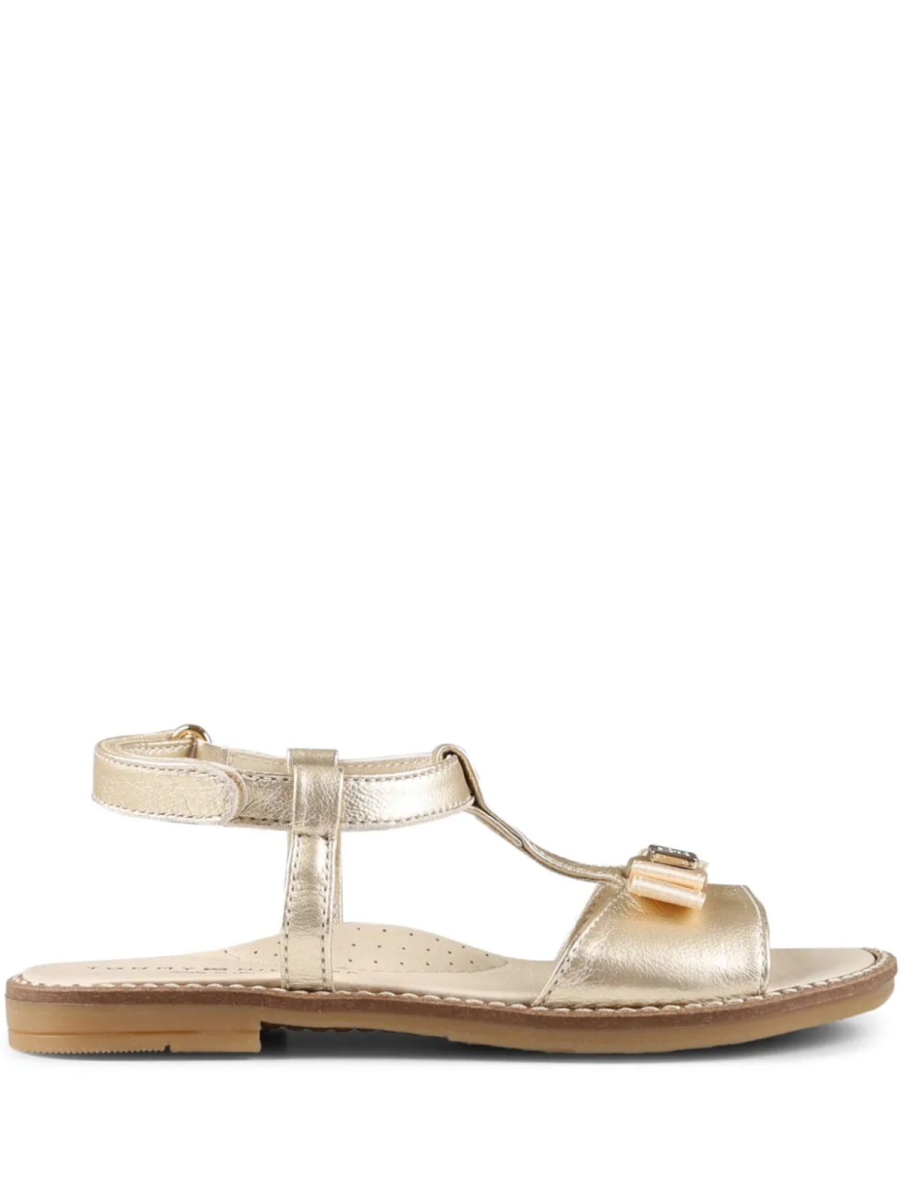 

Металлические сандалии Tommy Hilfiger Junior, золотой