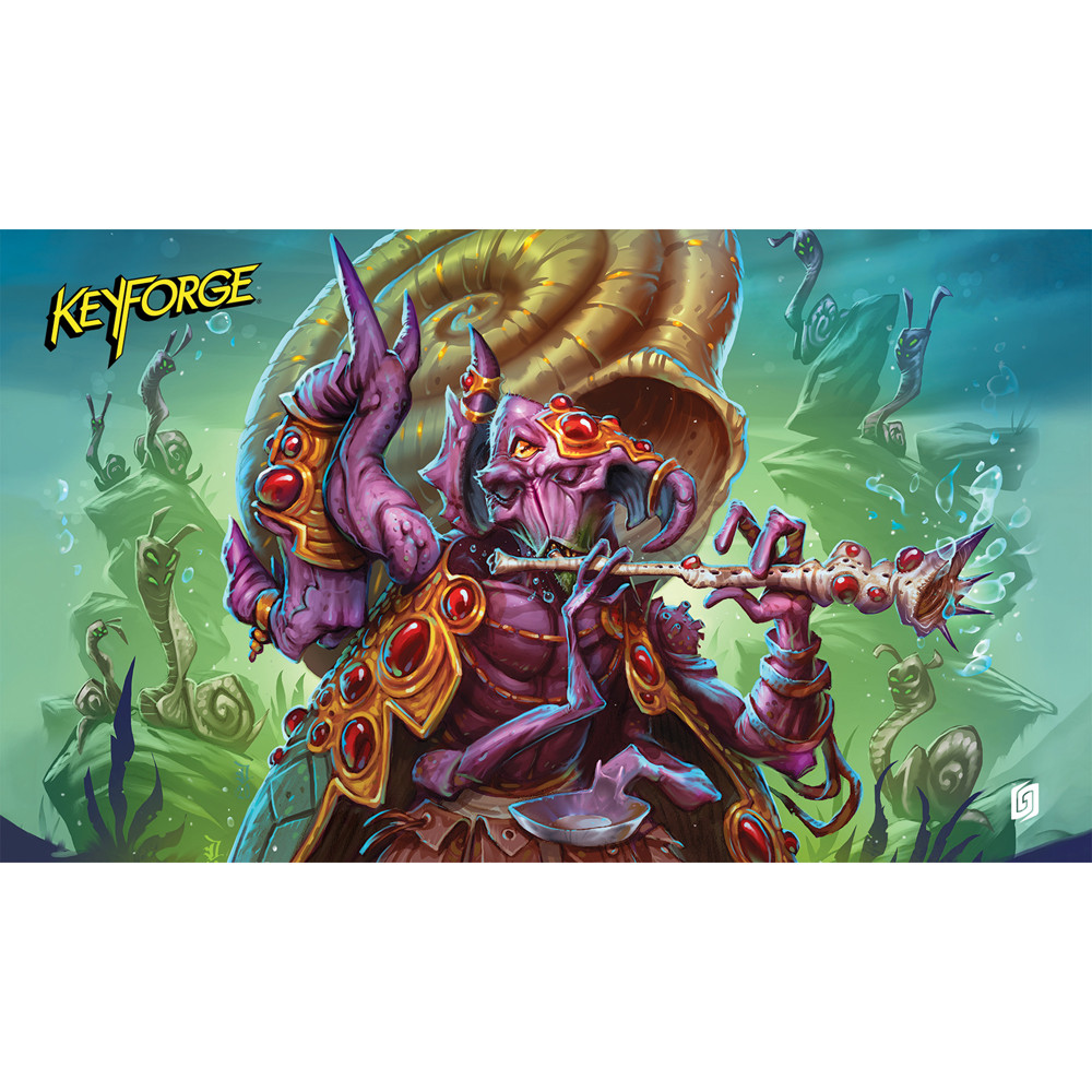 

Настольная игра Ghost Galaxy KeyForge Playmat: Winds of Exchange - Molluscaller