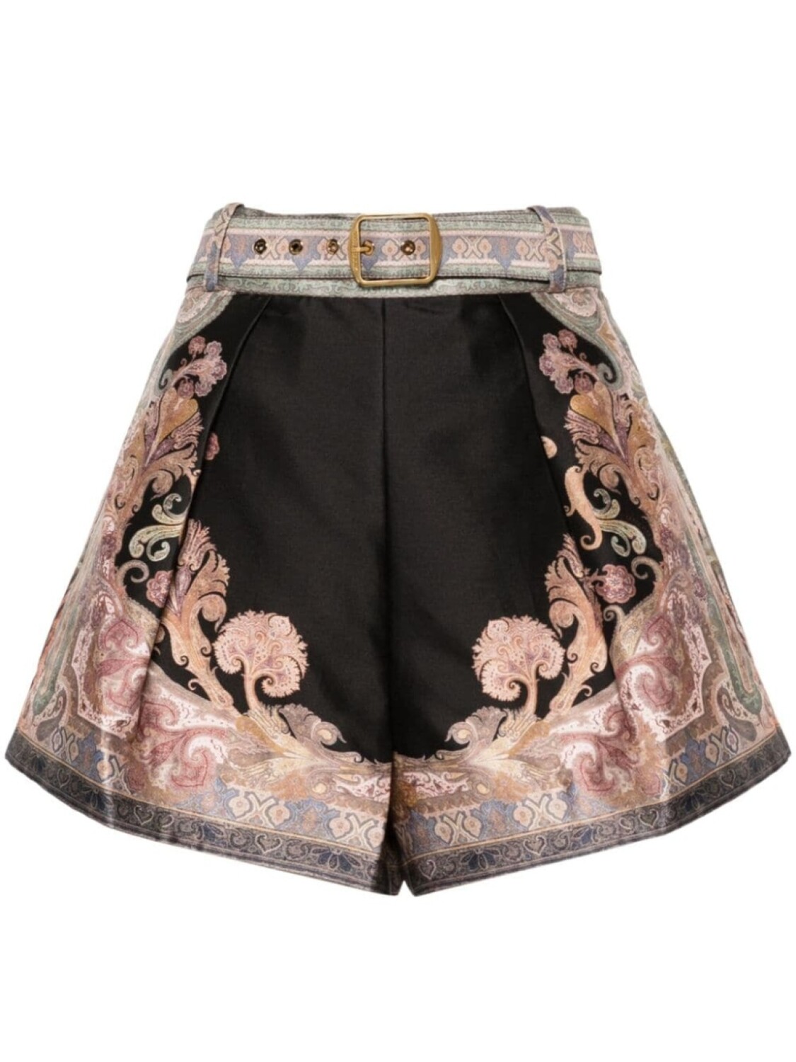 

ZIMMERMANN шорты Illustration Tuck, черный