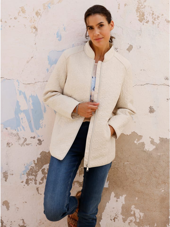 

Стеганая куртка цвета слоновой кости WITT WEIDEN