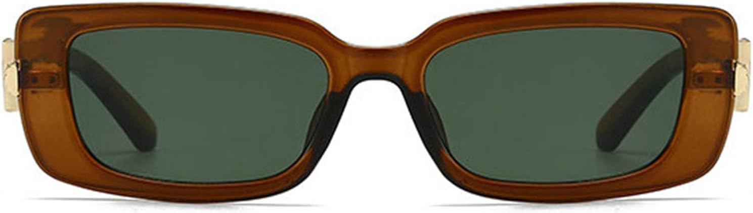 

Солнцезащитные очки Willochra Fashion Square для женщин, дорожные солнцезащитные очки, маленькие прямоугольные солнцезащитные очки для мужчин, ретро черные с леопардовым принтом F28, C4