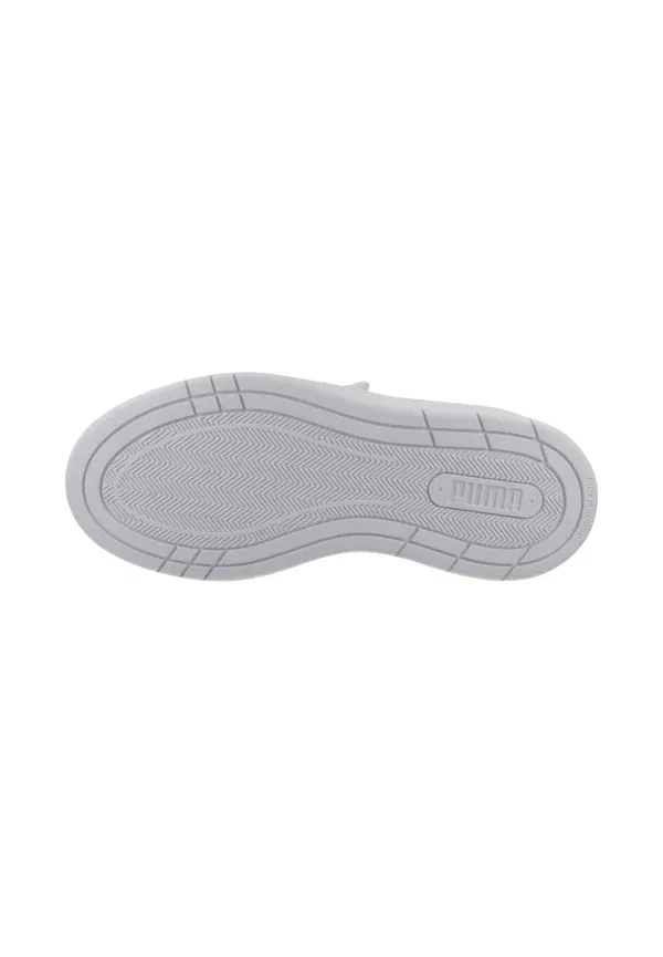 Кроссовки классические Court Classic Clean AC+ PS Baby Shoes Puma, белый с горно-голубым — фото 4