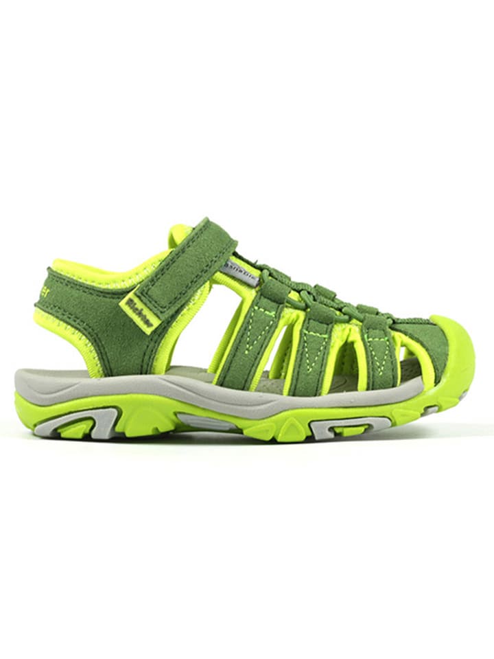

Полусандалии Samba Richter Shoes, зеленый