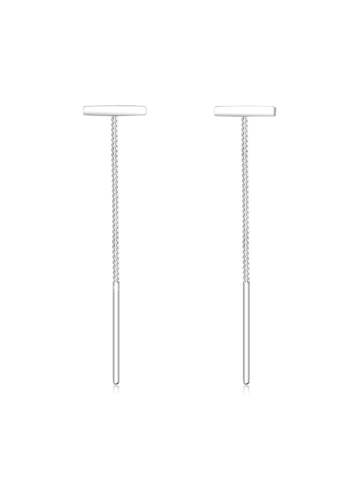 

Elli Серьги из серебра 925 пробы с геометрическим узором