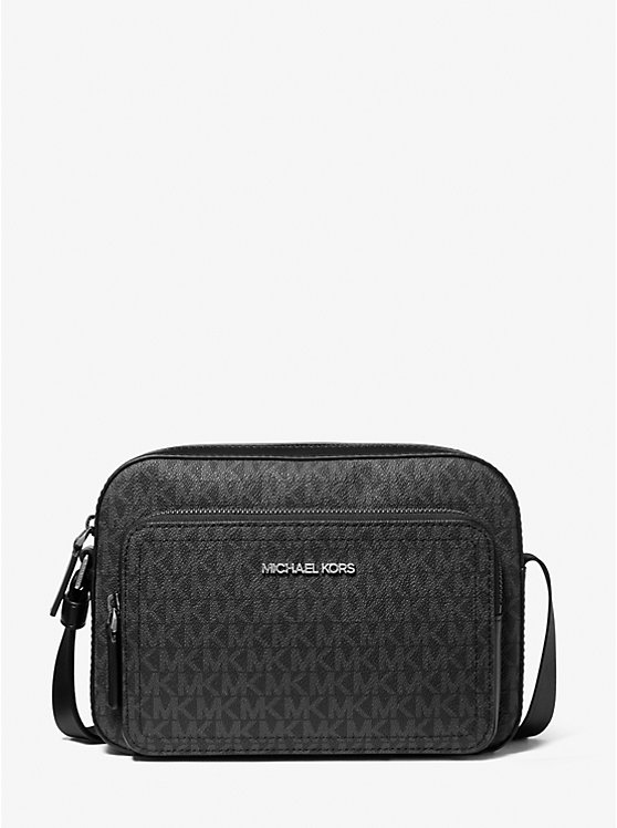 

Сумка через плечо с фирменным логотипом Cooper Michael Kors, черный