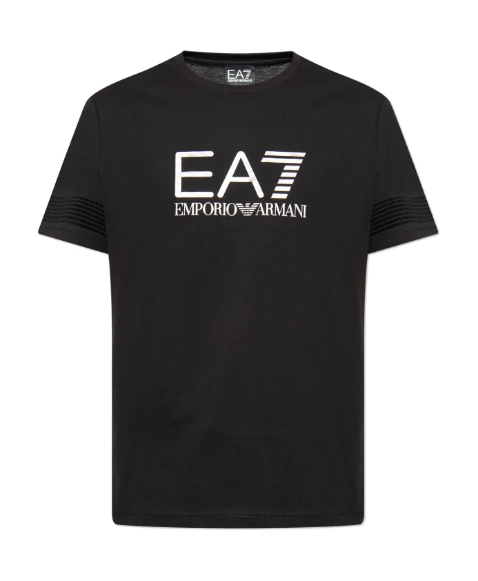 

Футболка с логотипом Emporio Armani Ea7, черный