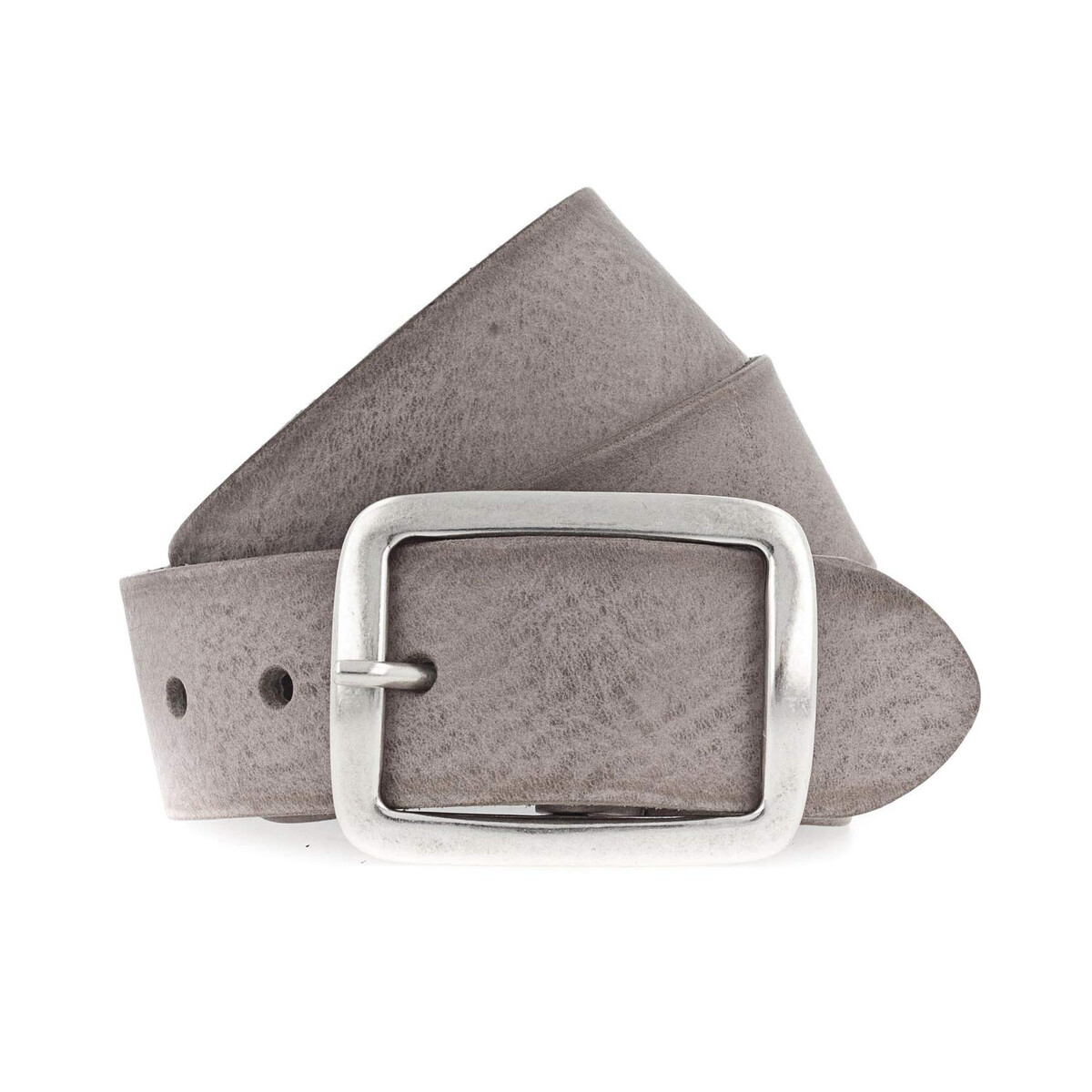 

Кожаный ремень Selection Vanzetti, серый
