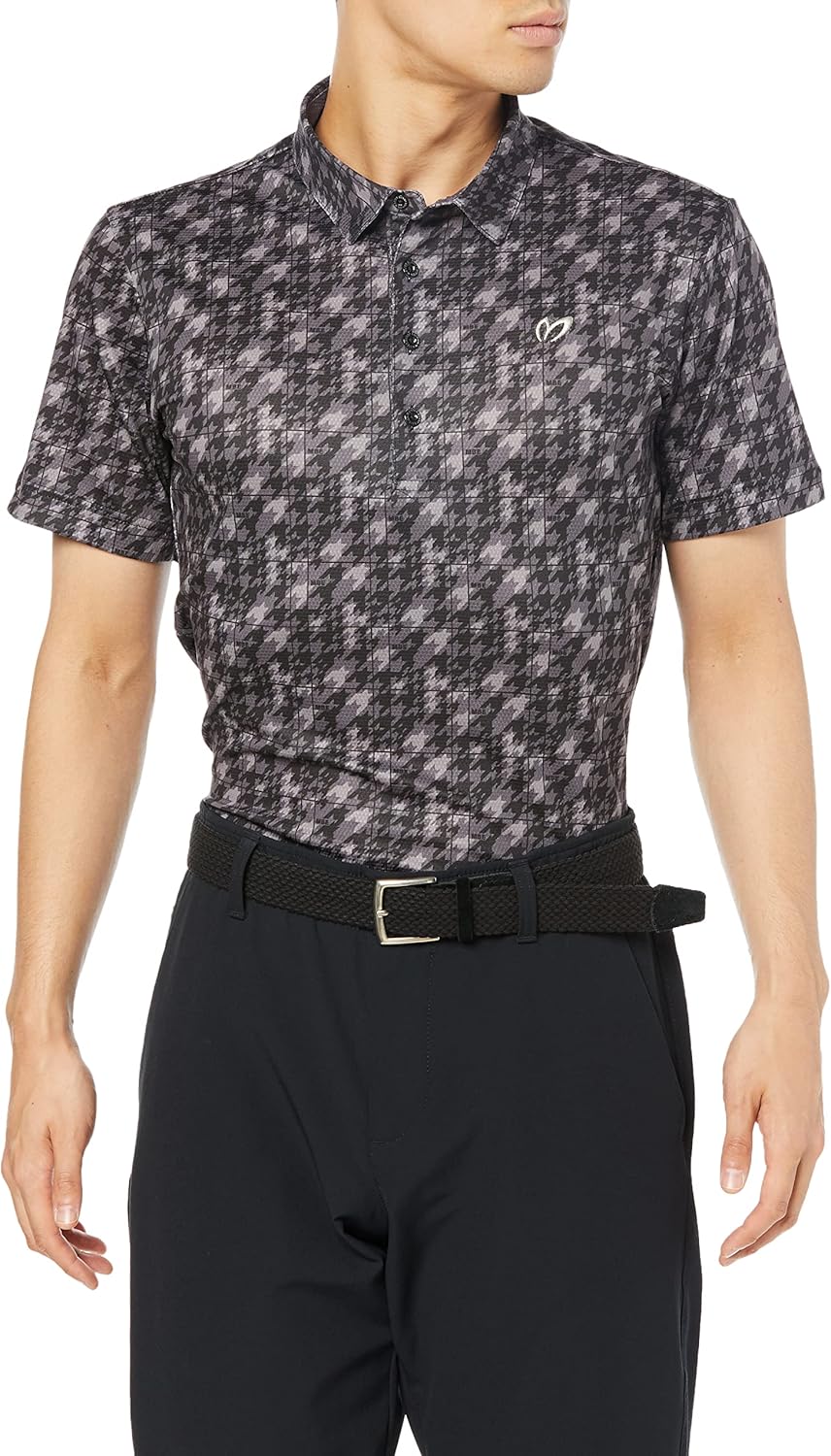 

Мужская поло-рубашка с коротким рукавом Masterbunny 758-2260903 (с шахматным рисунком), для гольфа Master Bunny Edition, серый