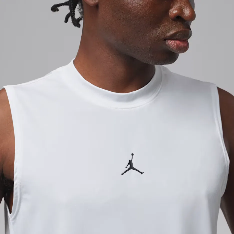 Топ без рукавов Dri-FIT Jordan белый — фото 4