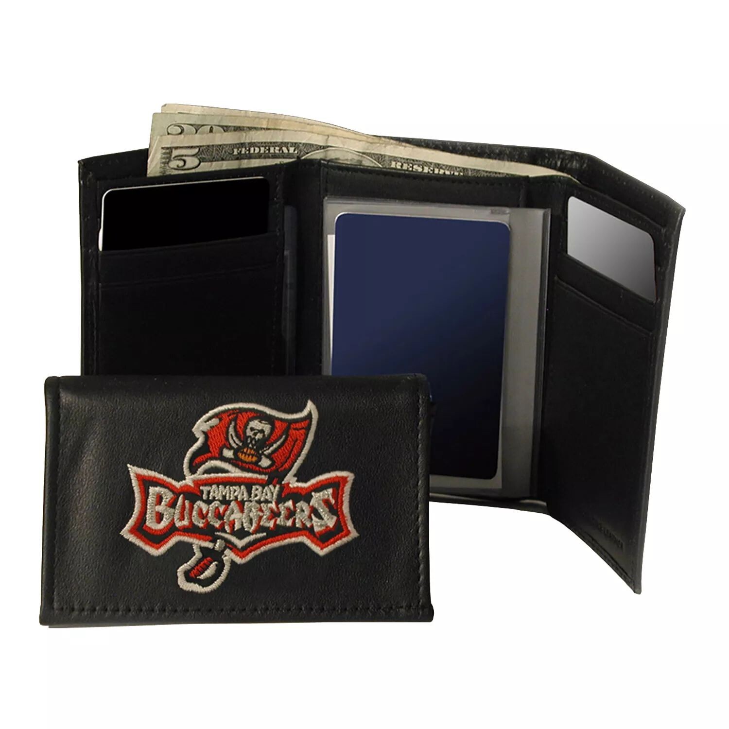 

Кошелек тройного сложения Tampa Bay Buccaneers