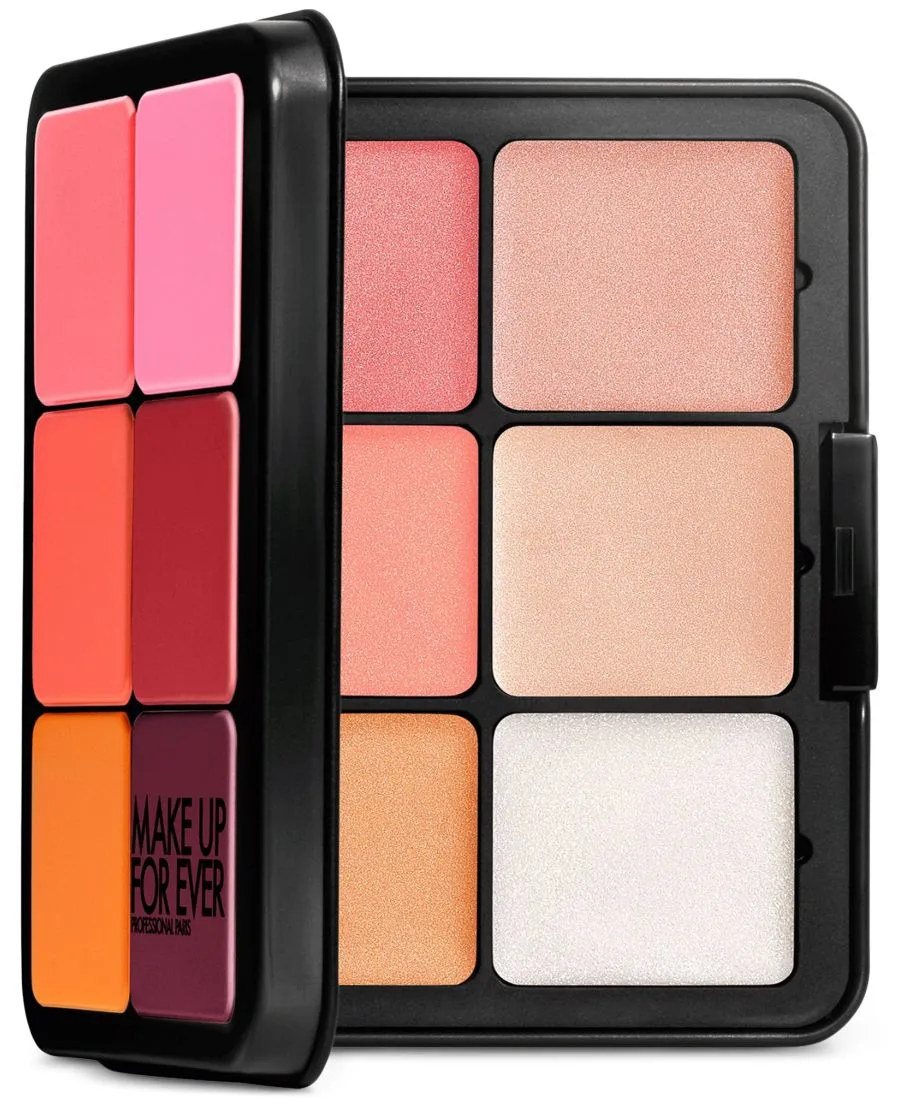 MAKE UP FOR EVER Палетка для лица HD Skin Blush & Glow Longwear Cream Face Palette