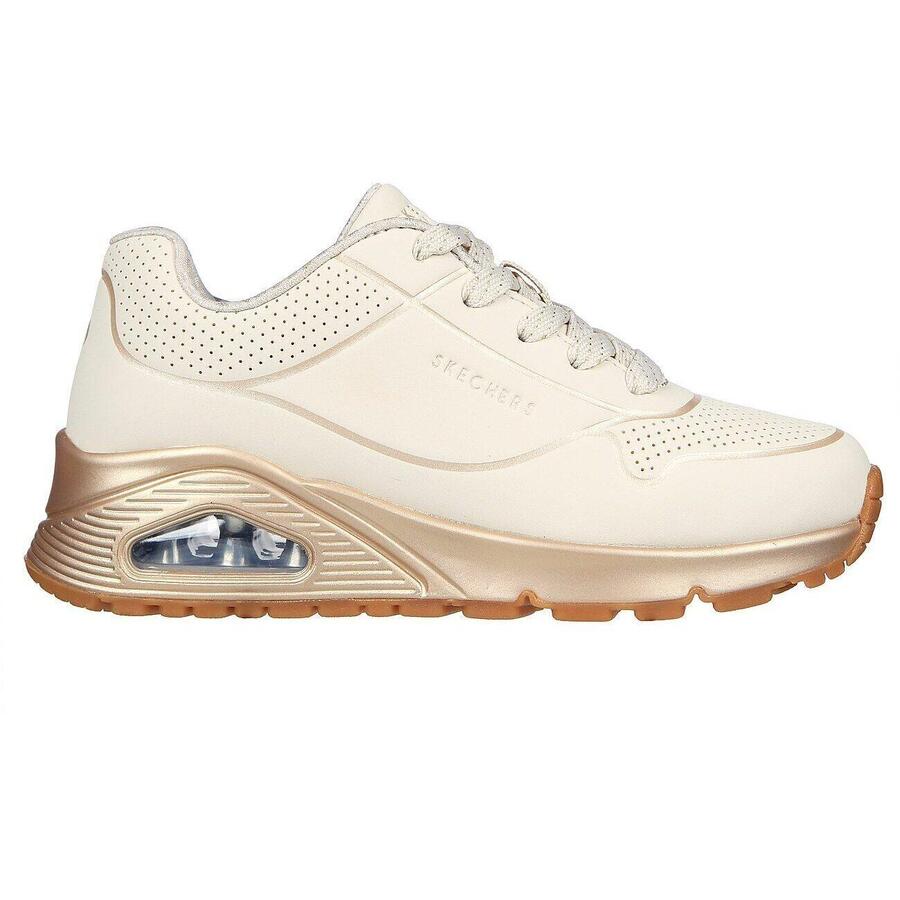 

Skechers Uno Gen1 — кроссовки Cool Heel, бежевые, детские