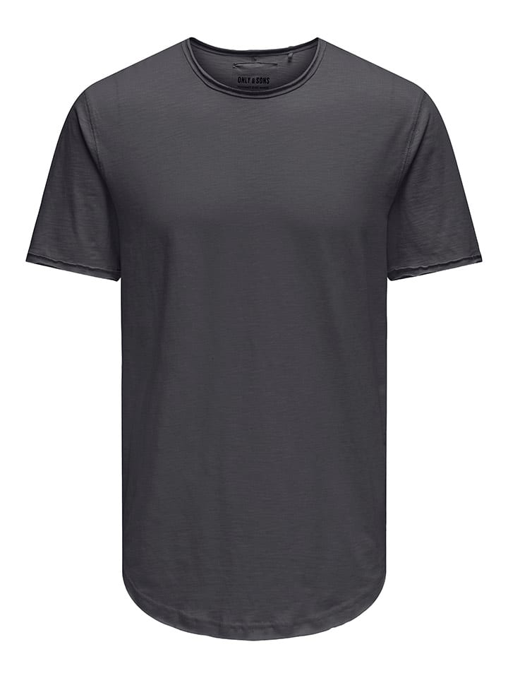 

ONLY & SONS Рубашка "Benne" темно-серого цвета