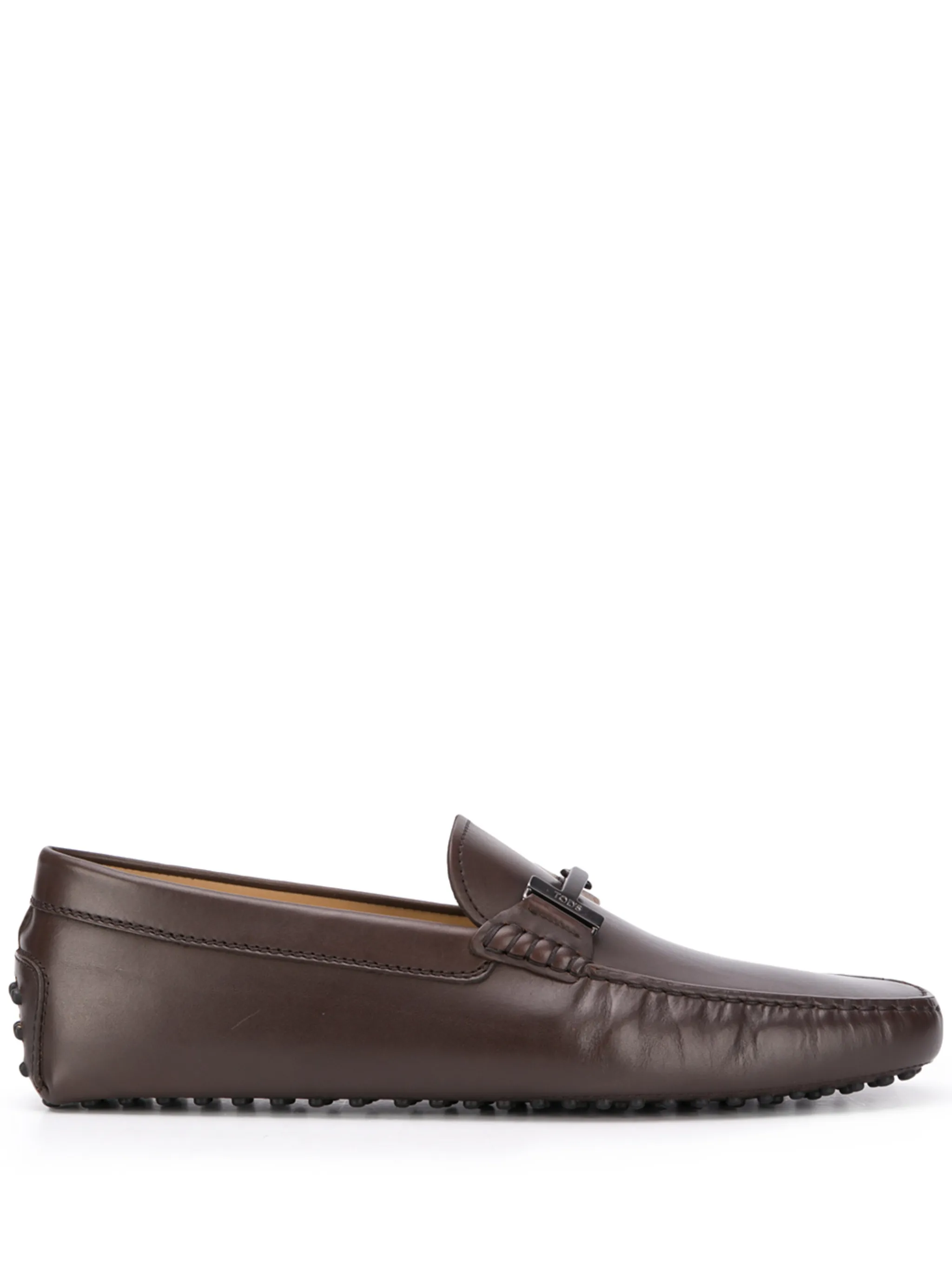 

Мокасины с металлическим декором Tod'S, коричневый