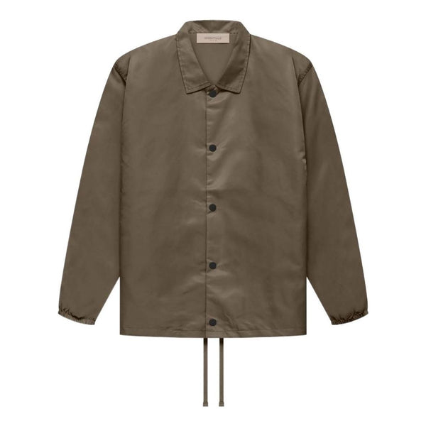 

Куртка fw22 coaches jacket 'wood' Fear Of God Essentials, коричневый