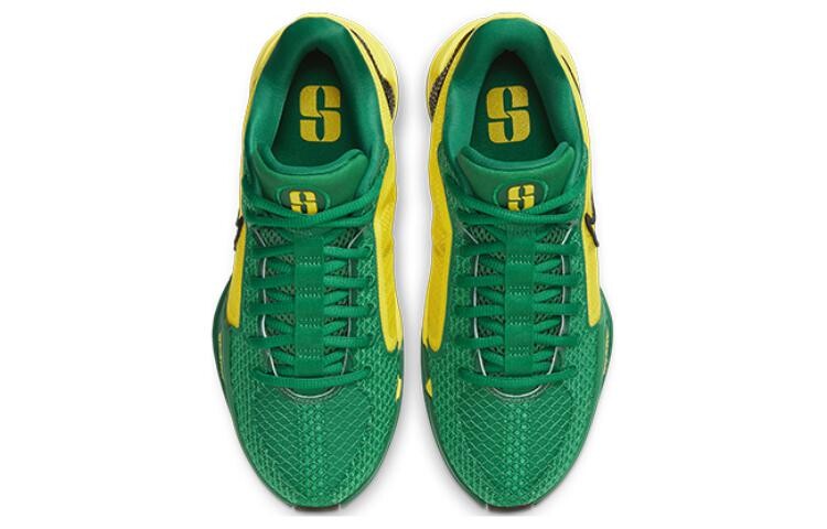 Баскетбольные кроссовки Nike Sabrina 1 унисекс, Green/Yellow — фото 4