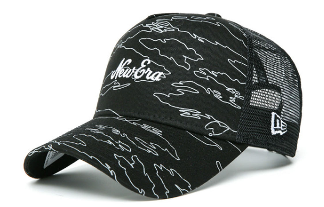 

New Era Бейсболка унисекс черная, Black