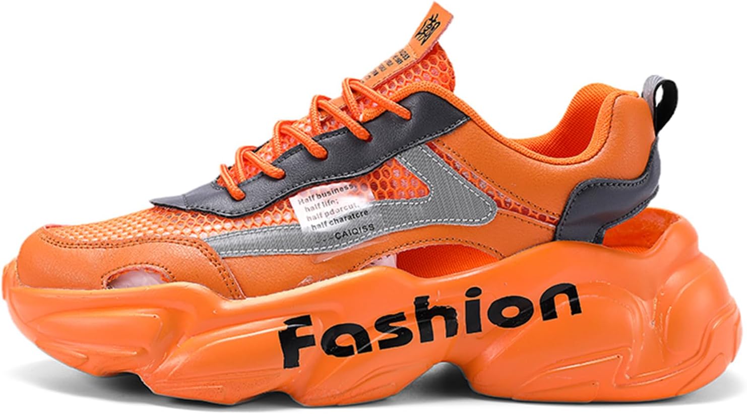 

Мужские кроссовки для бега и тенниса, спортивные для тренажерного зала и кросс-тренинга, удобные, дышащие, для ходьбы Spwagym, оранжевый