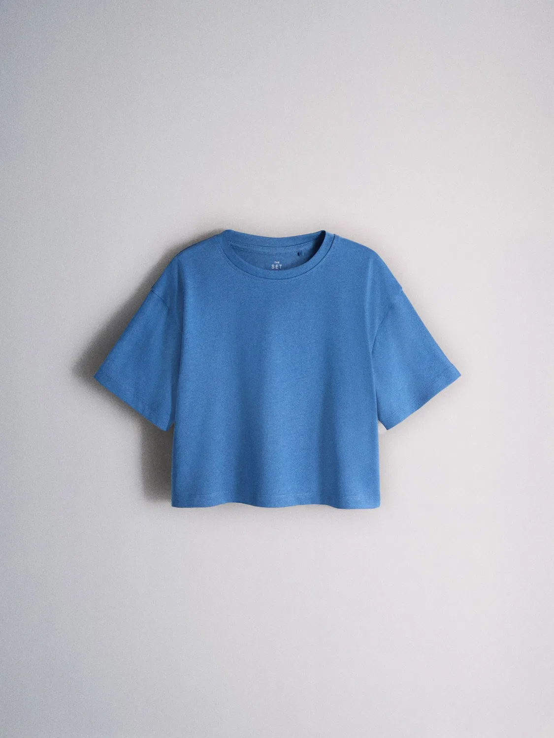 Футболка The Set, Sapphire/Light Grey/Rose/White — фото 3