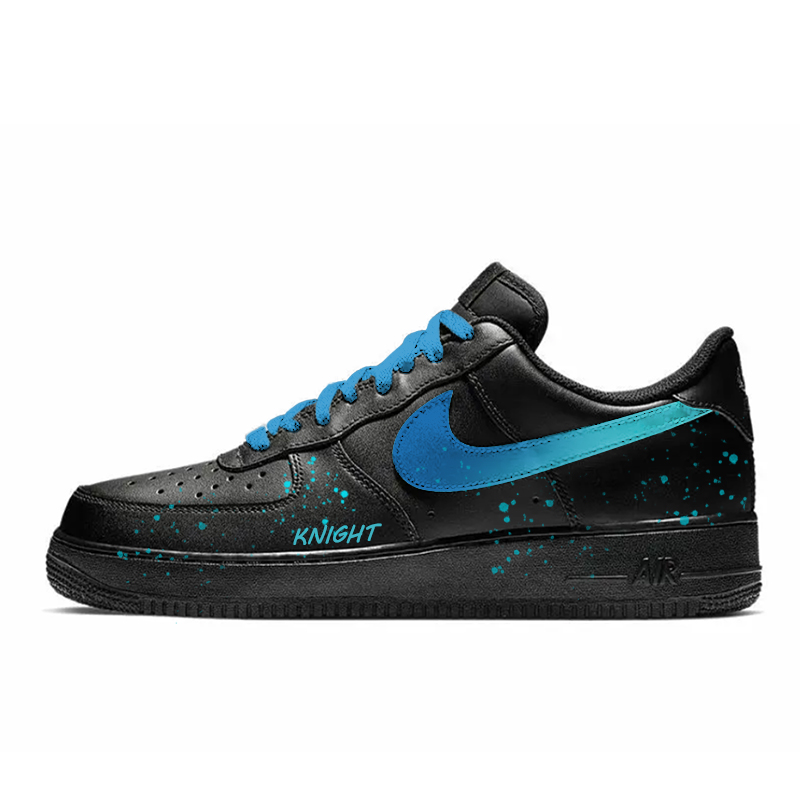 

Nike Кроссовки Air Force 1 с низким верхом для скейтборда, противоскользящие, износостойкие, мужские, бирюзовые