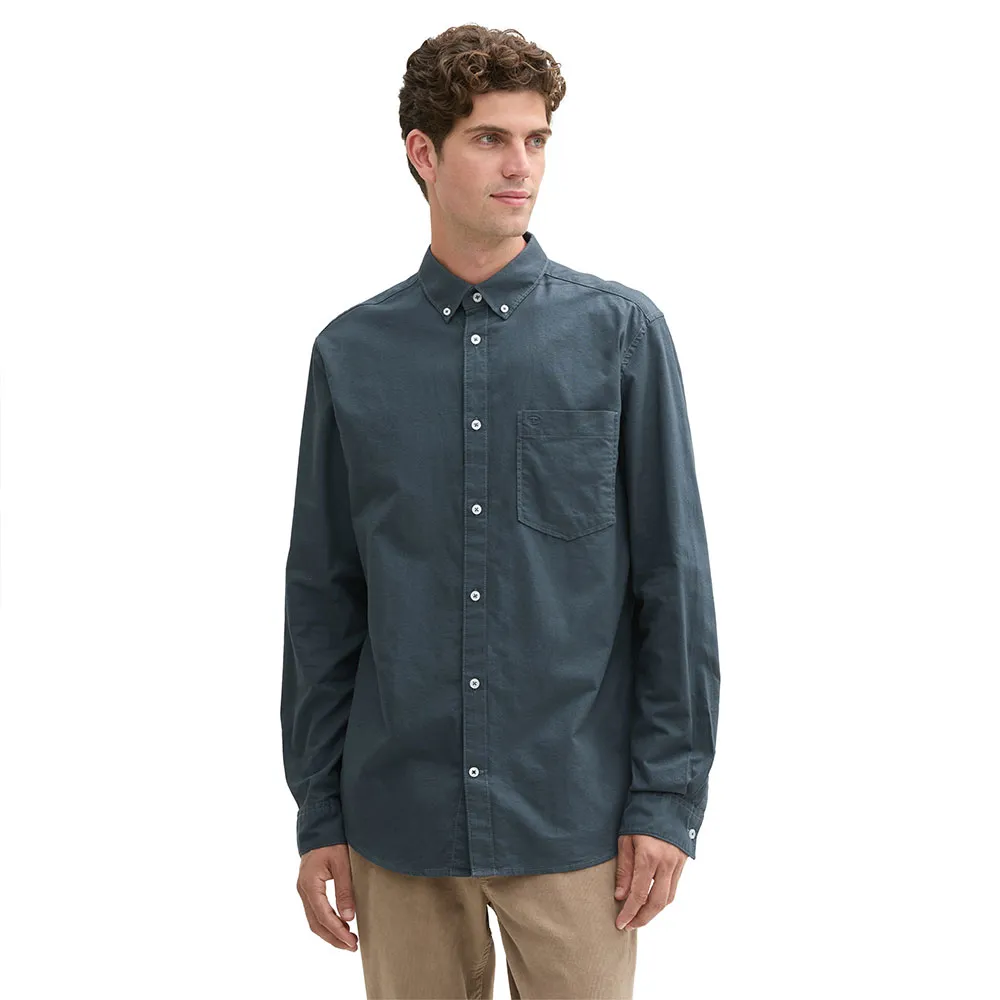 

Рубашка Tom Tailor Oxford, синий