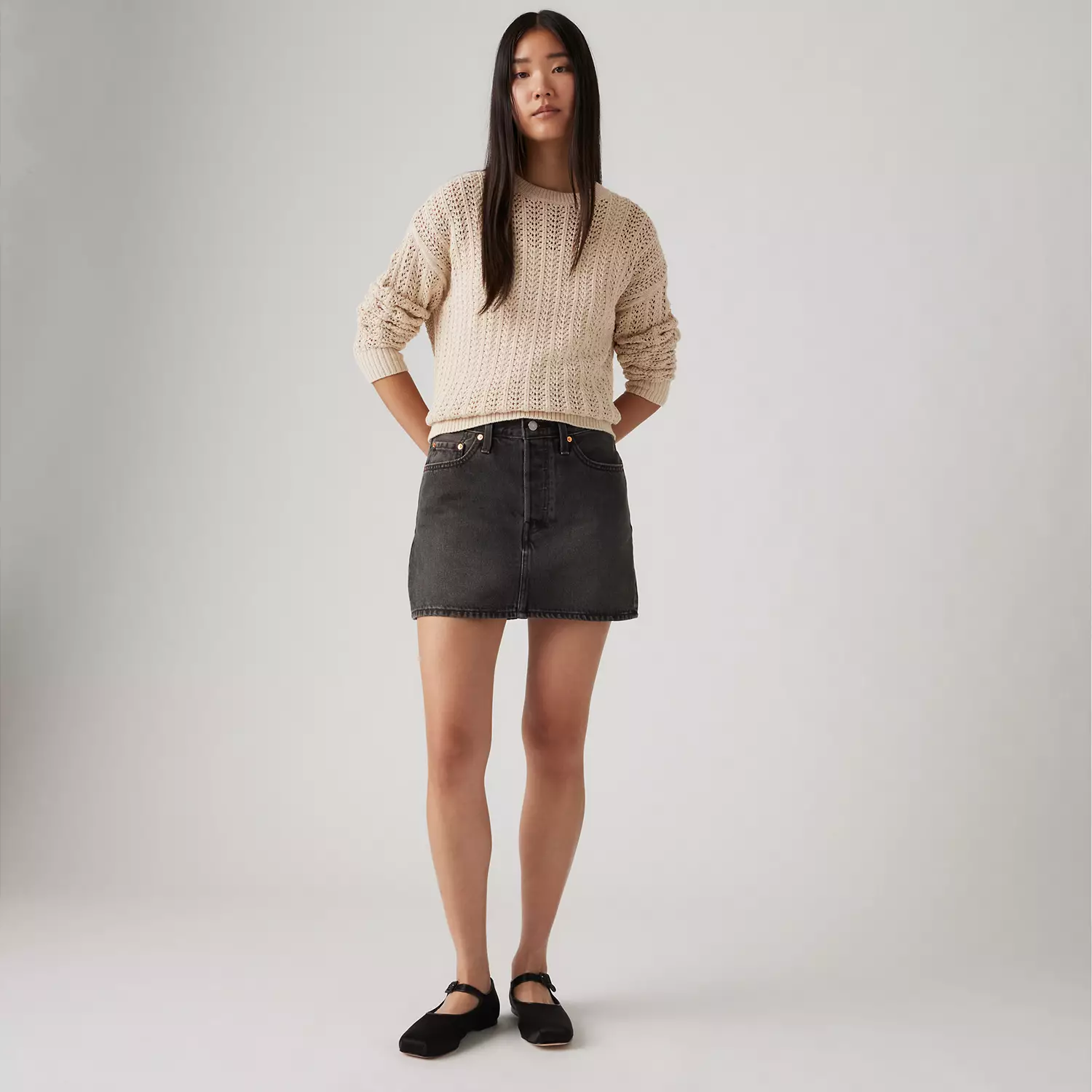 

Юбка Icon Levi's, цвет Dark Mirror - Black