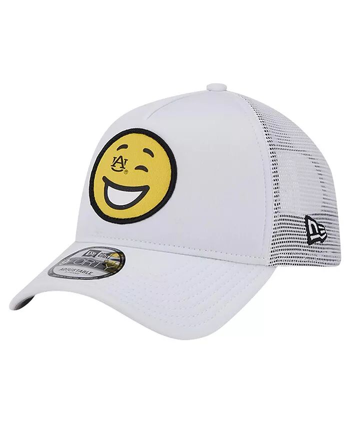 

Мужская белая каштановая регулируемая шапка Tigers Wink Foam Trucker New Era, белый