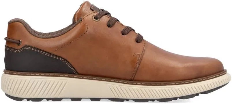 Мужские кроссовки Rieker B3313 на шнуровке со свободной стелькой, Brown 24 — фото 2
