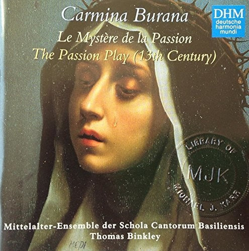 

CD диск Marcus / Binkley / Morrison: Carmina Burana - Passion P