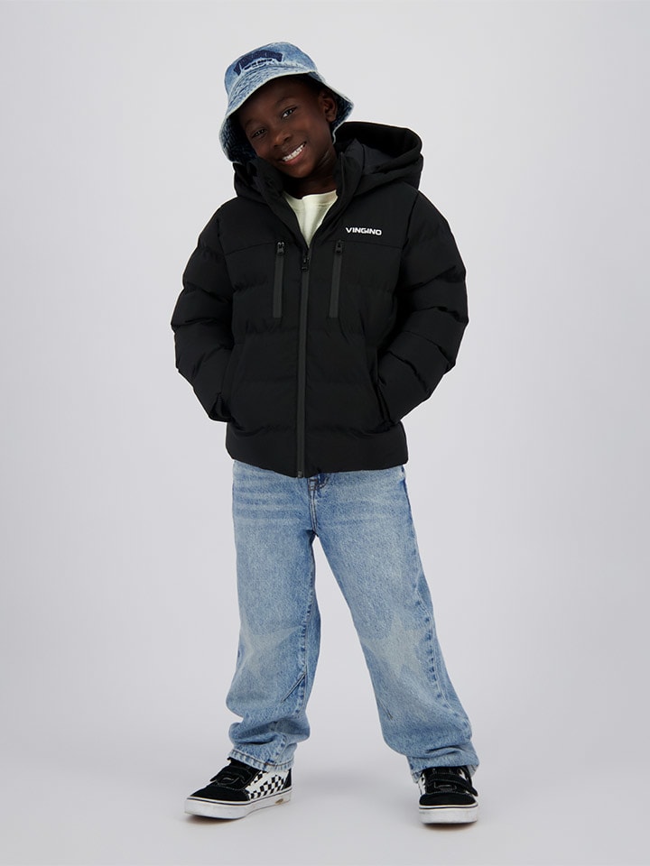 

Vingino Зимняя куртка "Тигель" черного цвета