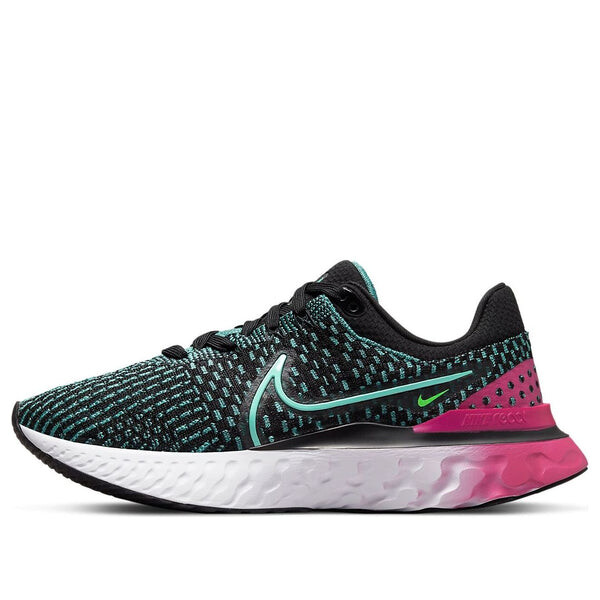 Кроссовки react infinity run flyknit 3 Nike, черный