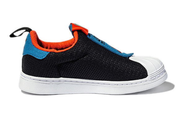 Кроссовки суперзвезда 360 xj Adidas, черный — фото 2