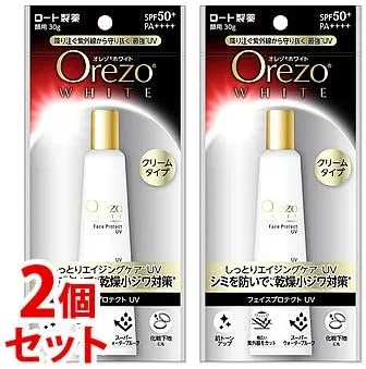 Крем для лица SPF50 OREZO Солнцезащитный White Face Protection UV + PA+++,, белый