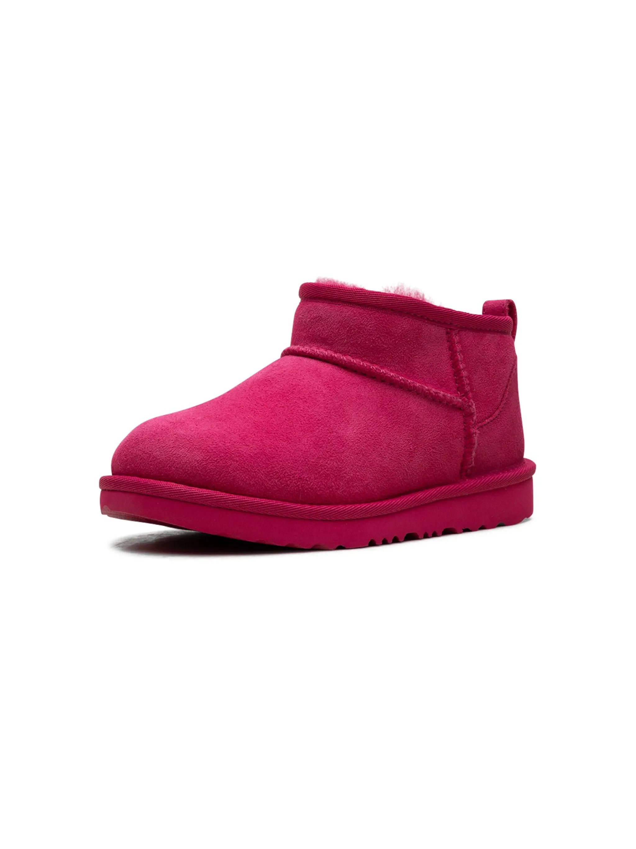 Угги Classic Ultra Mini Berry Ugg Kids, розовый — фото 4