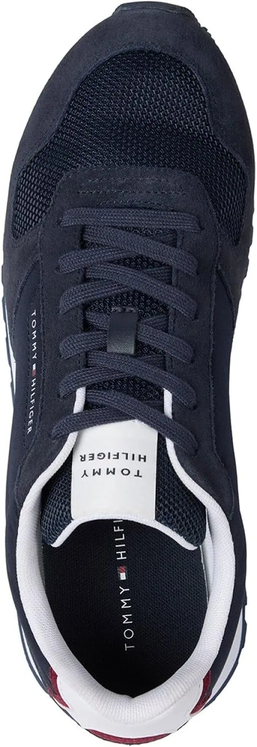 Мужские низкие кроссовки TOMMY HILFIGER Eva Runner Summer Nylon Pop Fm0fm05427, Blue Desert Sky — фото 3