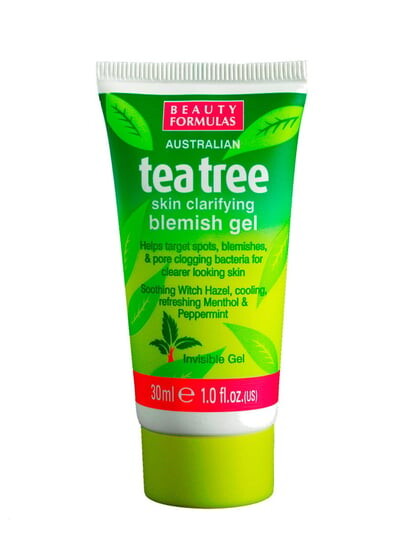 

Гель для точечного лечения прыщей Skin Clarifying Blemish, 30 мл Beauty Formulas, Tea Tree