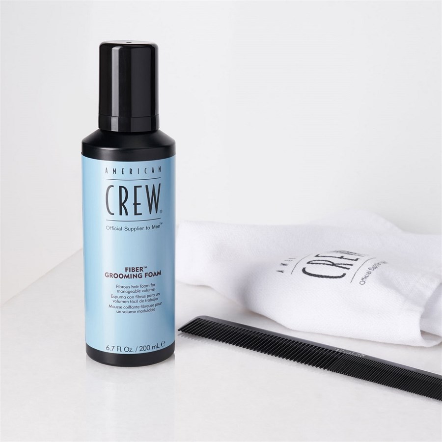 Мусс для волос fiber grooming foam American Crew, объем 200 мл — фото 2