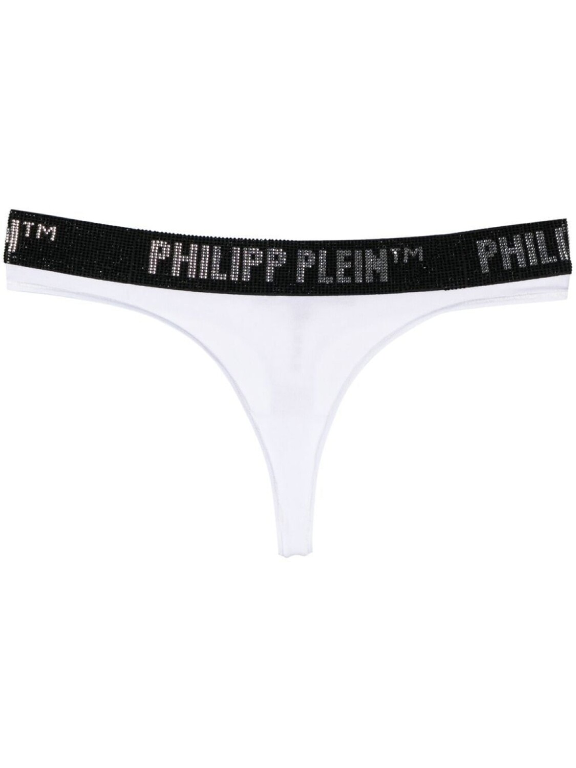 

Philipp Plein трусы-стринги с логотипом, белый