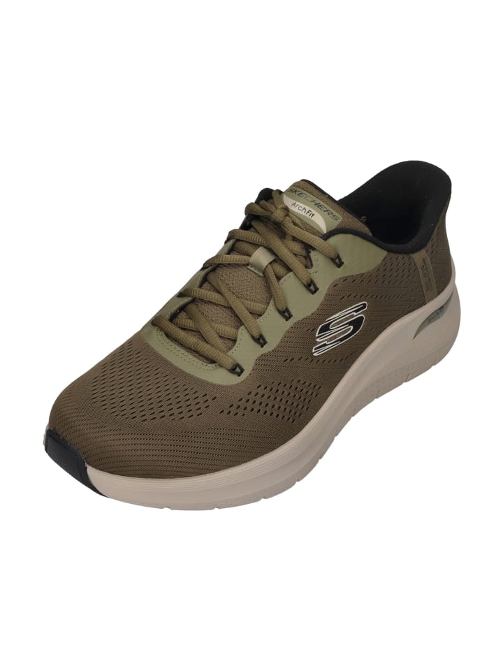 

Низкие кроссовки ARCH FIT 2.0 LESTUR 232712WW зеленого цвета Skechers