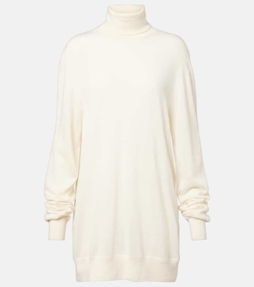 

Свитер водолазка Lizzy из кашемира The Row, Ivory