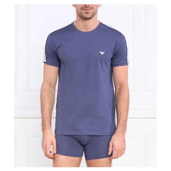 

Футболка стандартного кроя Emporio Armani, синий
