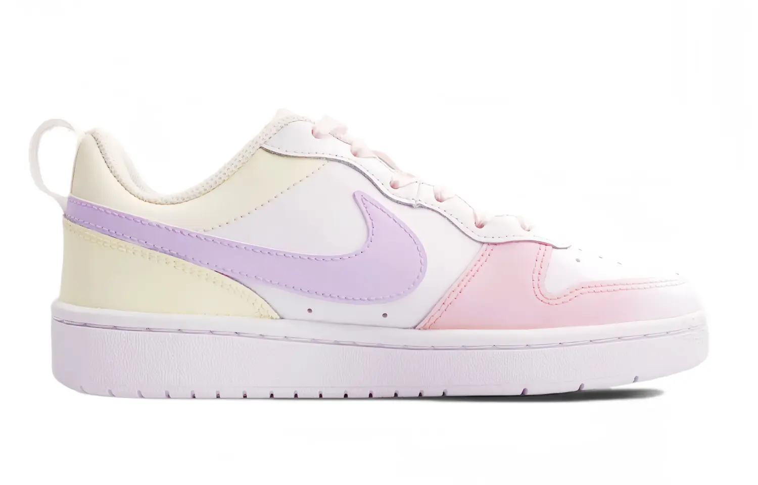 

Кроссовки Nike Court Borough Skateboarding Shoes Women's Low-top Pink/Purple, розовый
