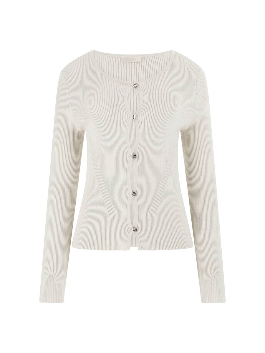 

Вязаный кардиган GUESS Knit Cardigan, белый