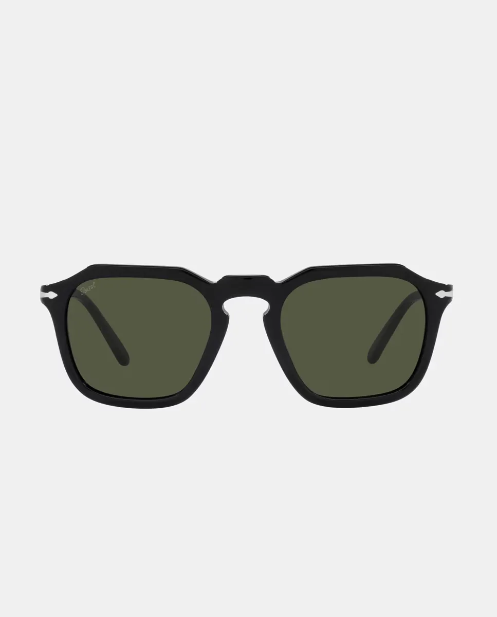 

Круглые солнцезащитные очки унисекс из ацетата гаваны Persol, коричневый