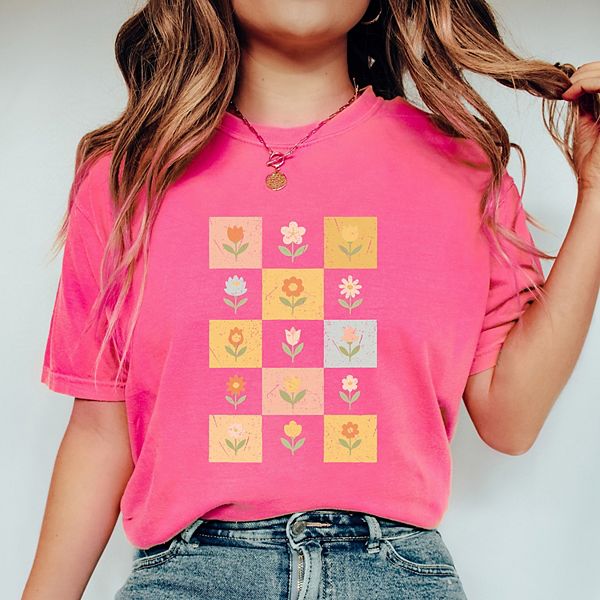 

Футболка с клетчатым цветочным принтом, окрашенная в готовом виде Simply Sage Market, Crunchberry, Зеленый, Футболка с клетчатым цветочным принтом, окрашенная в готовом виде Simply Sage Market, Crunchberry