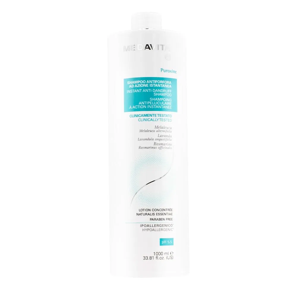 Шампунь Medavita Puroxine Anti-Dandruff Instant Effect pH 5.5, 1000 мл Medavita
