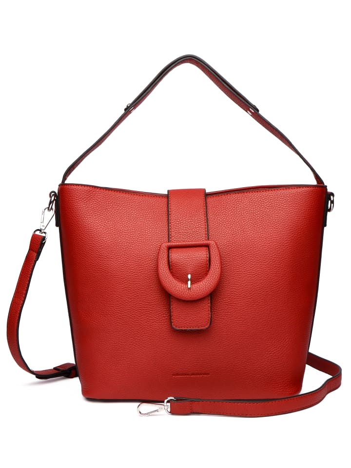 

Наплечная сумка Buckle collezione alessandro, красный